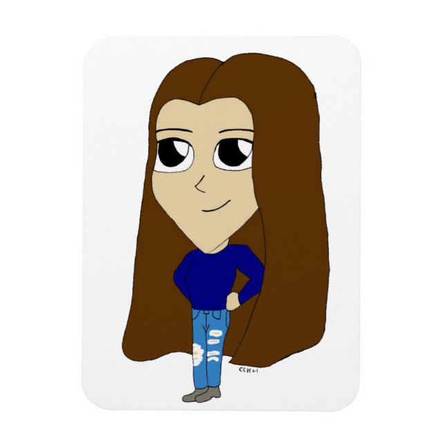 Imán chibi (Vertical)