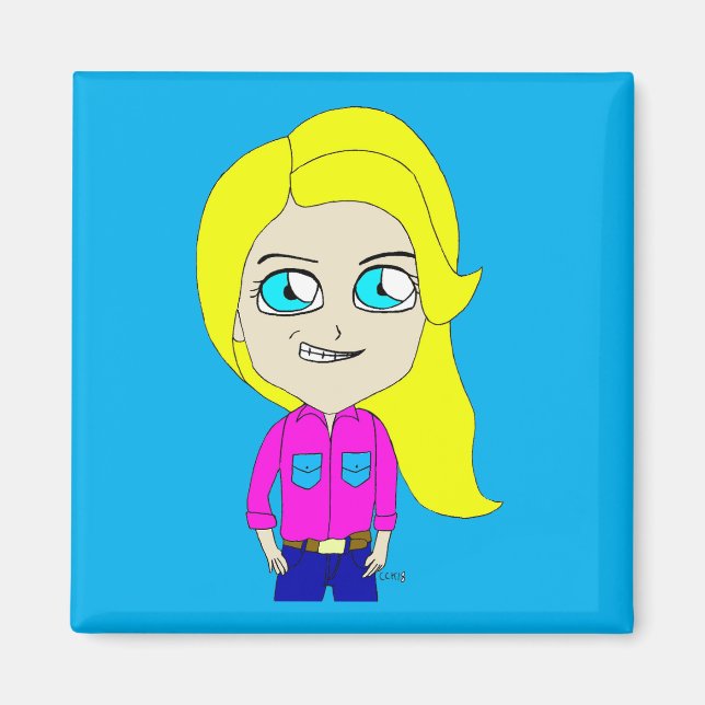 Imán chibi (Frente)