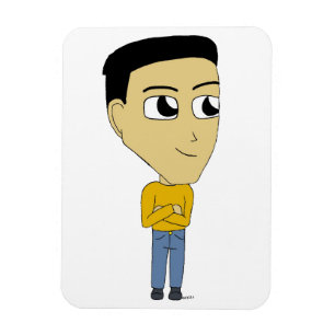 Imán chibi