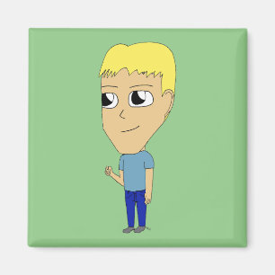 Imán chibi