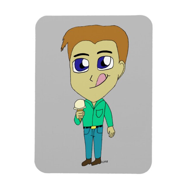 Imán chibi (Vertical)