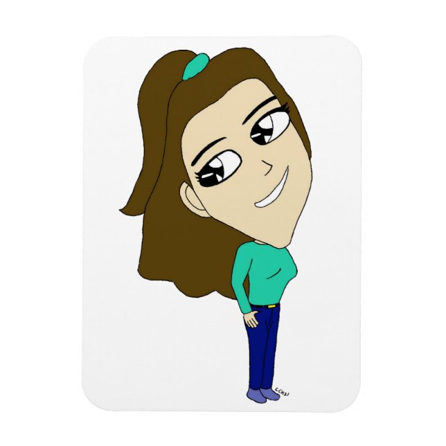 Imán chibi (Vertical)