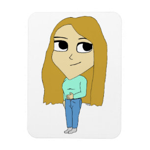 Imán chibi