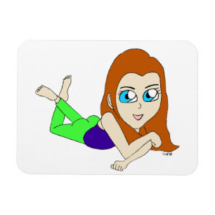 Imán chibi