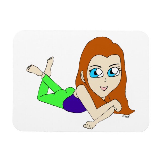 Imán chibi (Horizontal)