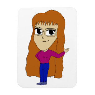 Imán chibi