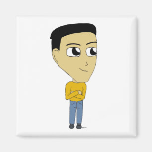 Imán chibi