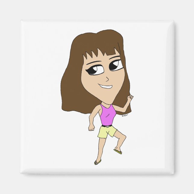 Imán chibi (Frente)