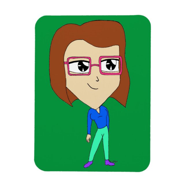 Imán chibi (Vertical)