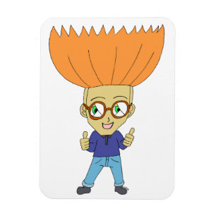 Imán chibi