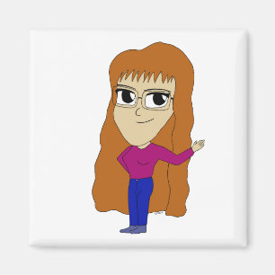 Imán chibi