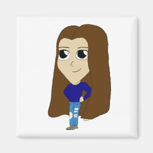 Imán chibi