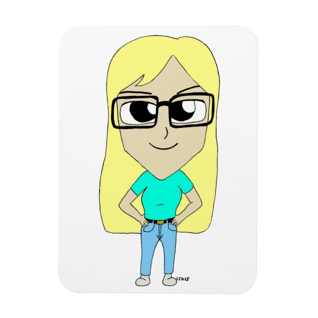 Imán chibi (Vertical)