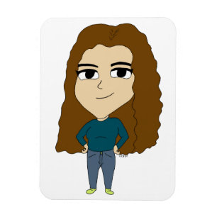 Imán chibi