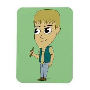 Imán chibi