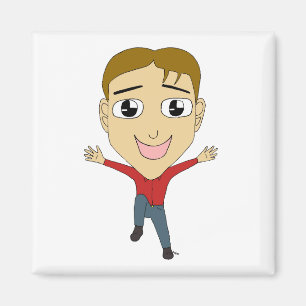 Imán chibi