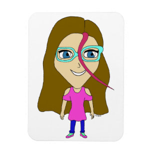 Imán chibi