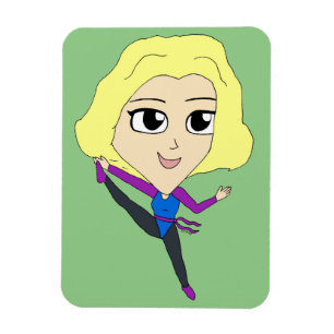 Imán chibi