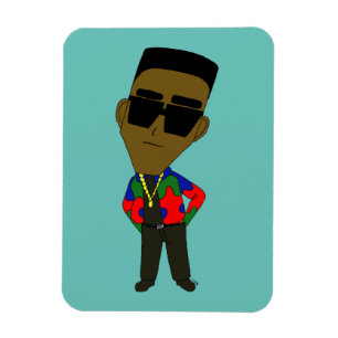 Imán chibi