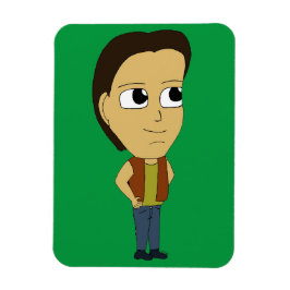 Imán chibi
