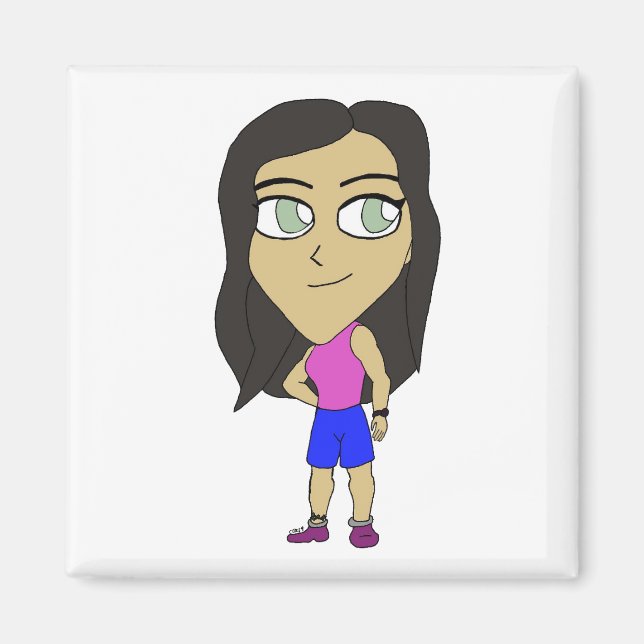 Imán chibi (Frente)