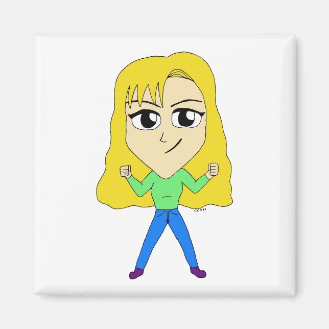 Imán chibi (Frente)