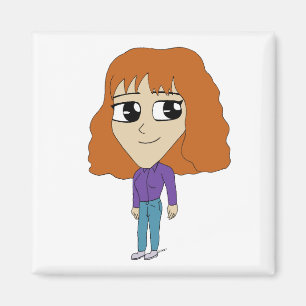 Imán chibi