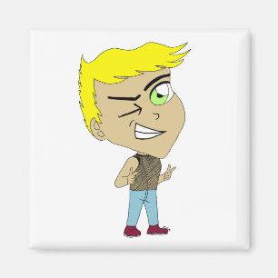 Imán chibi
