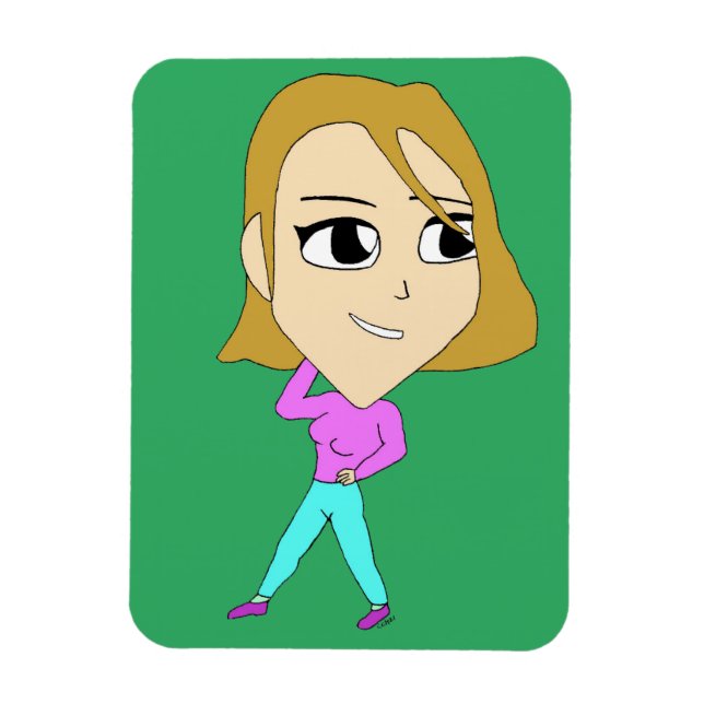 Imán chibi (Vertical)