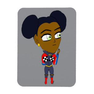 Imán chibi