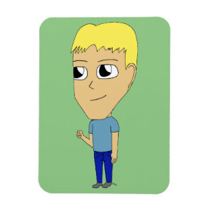 Imán chibi