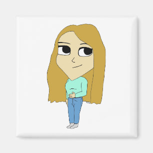 Imán chibi