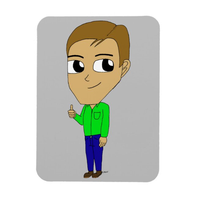 Imán chibi (Vertical)