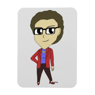 Imán chibi