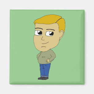 Imán chibi