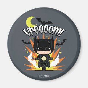 Imán Chibi Batman Batcycle