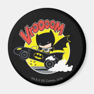 Imán Chibi Batman In The Batmobile