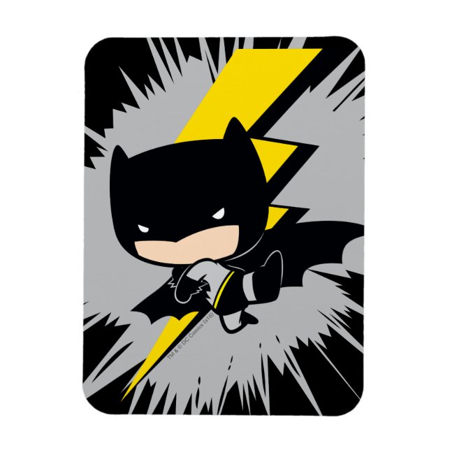 Imán Chibi Batman Lightning Kick (Vertical)