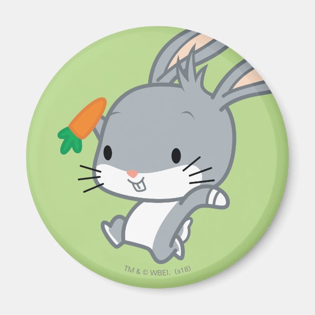 Imán Chibi BUGS BUNNY™ With Carrot (Frente)