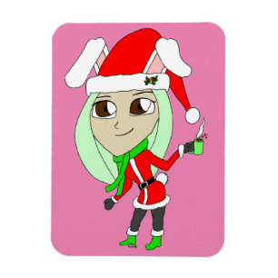 Imán chibi bunnygirl
