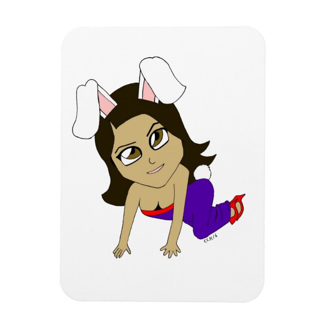 Imán chibi bunnygirl imnet (Vertical)