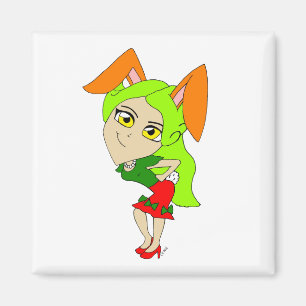 Imán chibi bunnygirl imnet