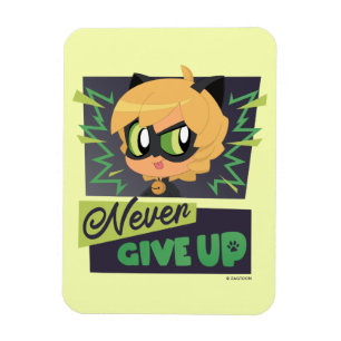 Imán Chibi Cat Noir Nunca se rinde