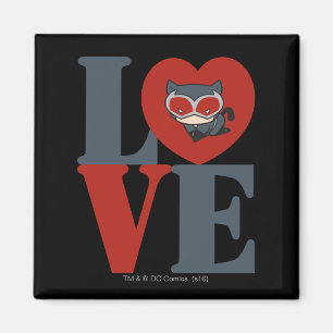 Imán Chibi Catwoman LOVE