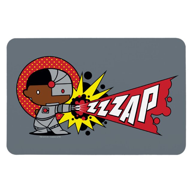 Imán Chibi Cyborg's Cybernetic Cannon (Horizontal)