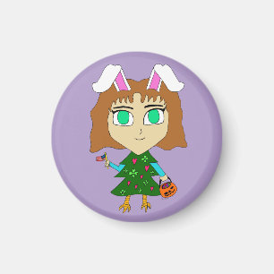 Imán Chibi de Vacaciones Múltiples