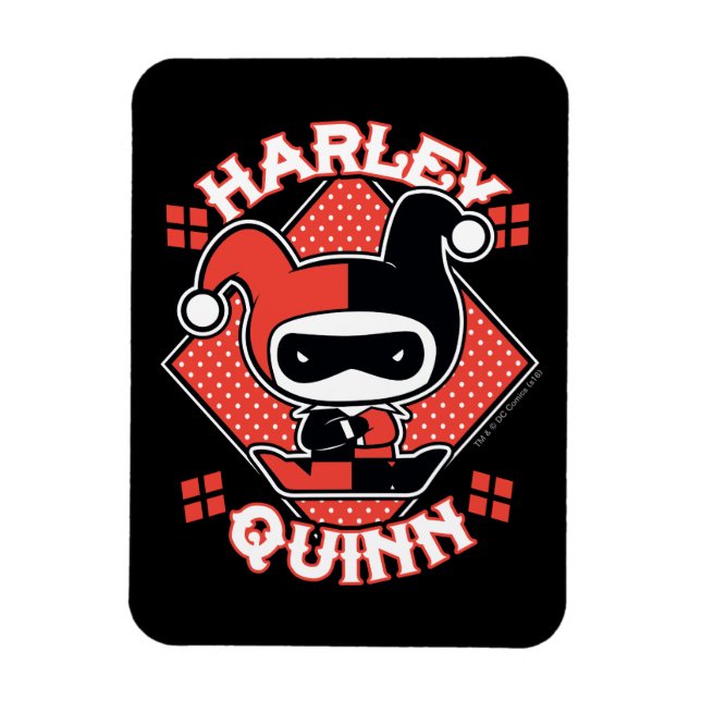 Imán Chibi Harley Quinn Splits (Vertical)