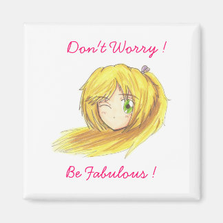 Imán Chibi Head Ran Magnet