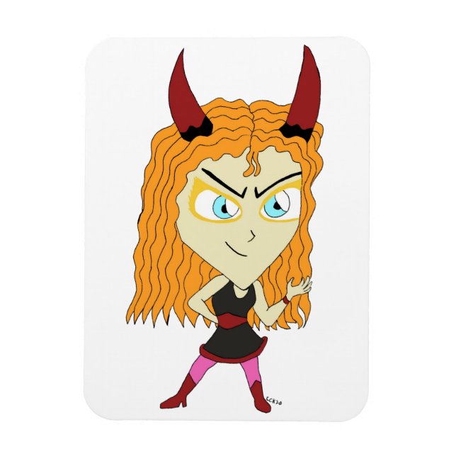 Imán chibi imnet (Vertical)