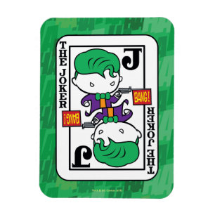Imán Chibi Joker Play Card